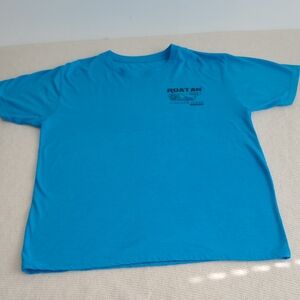 Vineyard Vines Shirt Mens or Teen Medium No Tag Turquoise Whale Grsphic Tee